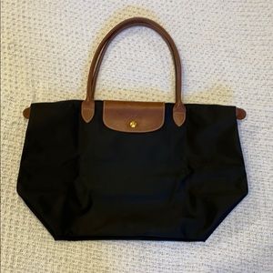 Longchamp  Le Pliage Large Tote, Black